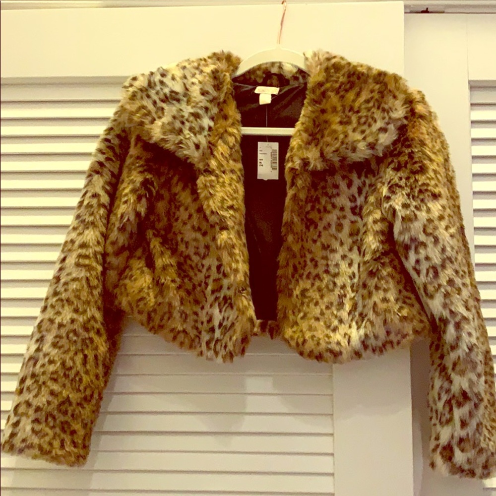 Girls Faux Jacket